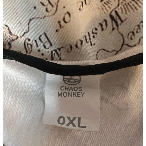 Chaos Monkey Octopus and map print tank size XL - Picture 10 of 11